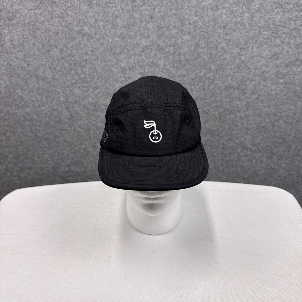 rnnr x Cheribundi Pacer Running Hat 56cm Black Mesh 5-Panel Adjustable Cap
